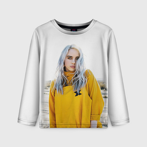 Детский лонгслив BILLIE EILISH / 3D-принт – фото 1