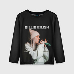 Лонгслив детский BILLIE EILISH, цвет: 3D-принт