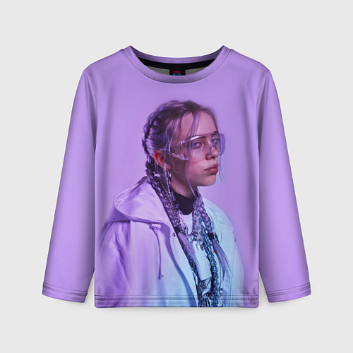 Детский лонгслив BILLIE EILISH / 3D-принт – фото 1