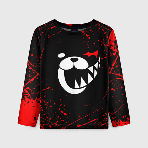 Детский лонгслив MONOKUMA / 3D-принт – фото 1