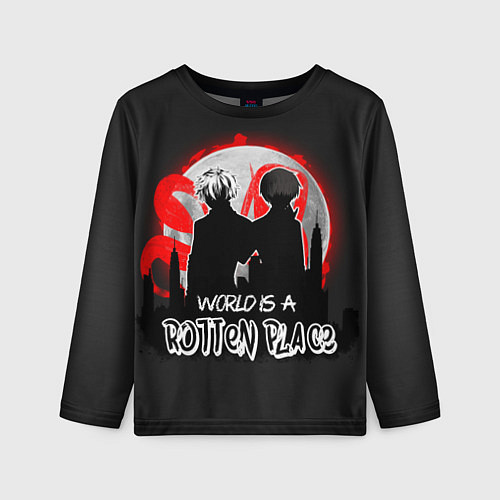 Детский лонгслив Токийский гуль / 3D-принт – фото 1