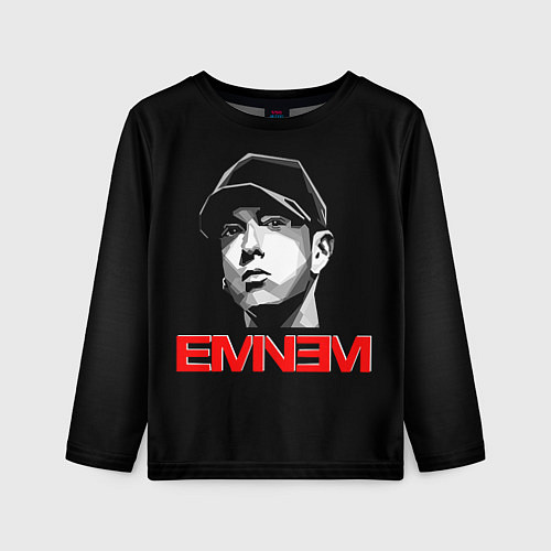 Детский лонгслив Eminem / 3D-принт – фото 1
