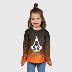 Лонгслив детский Assasin's creed, цвет: 3D-принт — фото 2