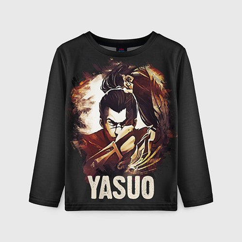 Детский лонгслив Yasuo / 3D-принт – фото 1