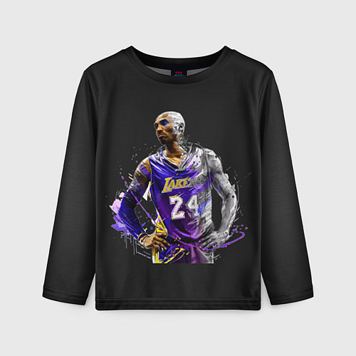 Детский лонгслив Kobe Bryant / 3D-принт – фото 1