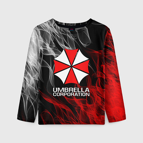 Детский лонгслив UMBRELLA CORP / 3D-принт – фото 1