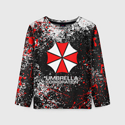 Лонгслив детский UMBRELLA CORP, цвет: 3D-принт