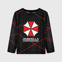 Лонгслив детский UMBRELLA CORP, цвет: 3D-принт