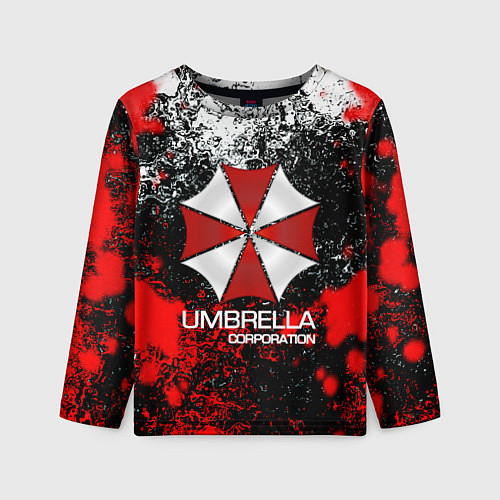 Детский лонгслив UMBRELLA CORP / 3D-принт – фото 1