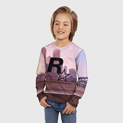 Лонгслив детский ROCKSTAR, цвет: 3D-принт — фото 2