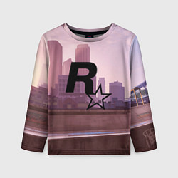Лонгслив детский ROCKSTAR, цвет: 3D-принт
