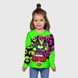 Лонгслив детский BRAWL STARS VIRUS 8-BIT, цвет: 3D-принт — фото 2