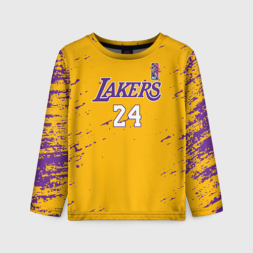Детский лонгслив KOBE BRYANT / 3D-принт – фото 1