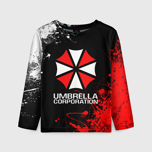 Детский лонгслив UMBRELLA CORPORATION / 3D-принт – фото 1