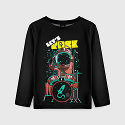 Детский лонгслив Lets Rock