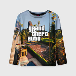 Лонгслив детский Grand Theft Auto, цвет: 3D-принт