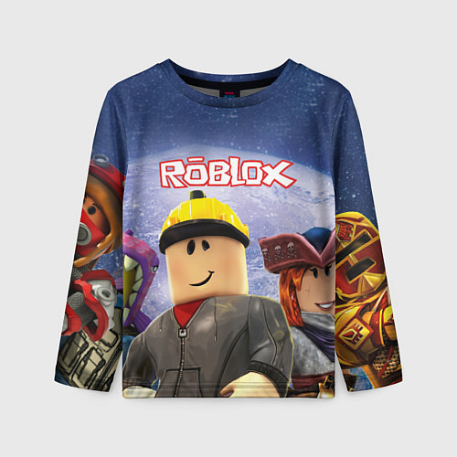 Детский лонгслив ROBLOX / 3D-принт – фото 1