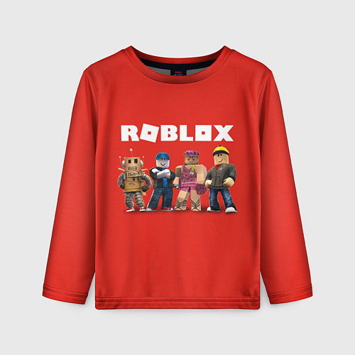 Детский лонгслив ROBLOX / 3D-принт – фото 1