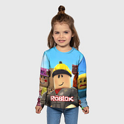 Лонгслив детский ROBLOX, цвет: 3D-принт — фото 2