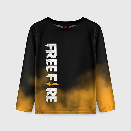 Детский лонгслив Free fire / 3D-принт – фото 1
