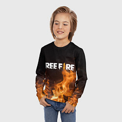 Лонгслив детский FREE FIRE, цвет: 3D-принт — фото 2
