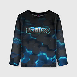 Детский лонгслив Roblox Neon Hex