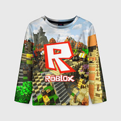 Лонгслив детский ROBLOX, цвет: 3D-принт