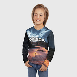 Лонгслив детский ROBLOX, цвет: 3D-принт — фото 2