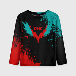 Лонгслив детский DMC, цвет: 3D-принт
