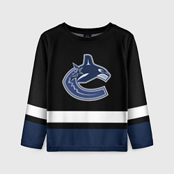 Детский лонгслив Vancouver Canucks