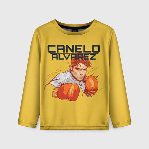 Детский лонгслив Canelo Alvarez / 3D-принт – фото 1