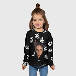 Лонгслив детский PYROKINESIS, цвет: 3D-принт — фото 2