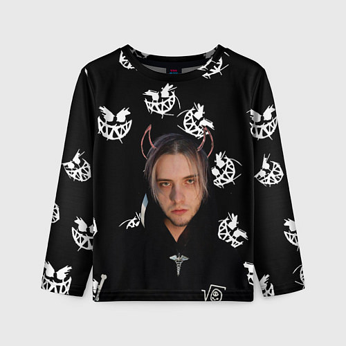 Детский лонгслив PYROKINESIS / 3D-принт – фото 1