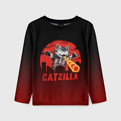 Детский лонгслив CATZILLA