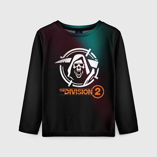Детский лонгслив The Division 2 Logo / 3D-принт – фото 1