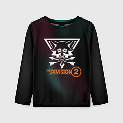 Лонгслив детский The Division 2 Logo, цвет: 3D-принт
