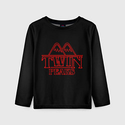 Лонгслив детский Twin Peaks, цвет: 3D-принт