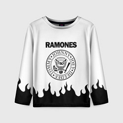 Детский лонгслив RAMONES