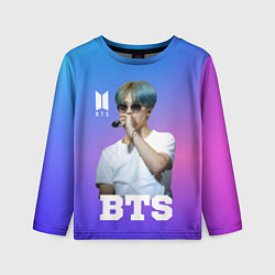 Лонгслив детский BTS, цвет: 3D-принт