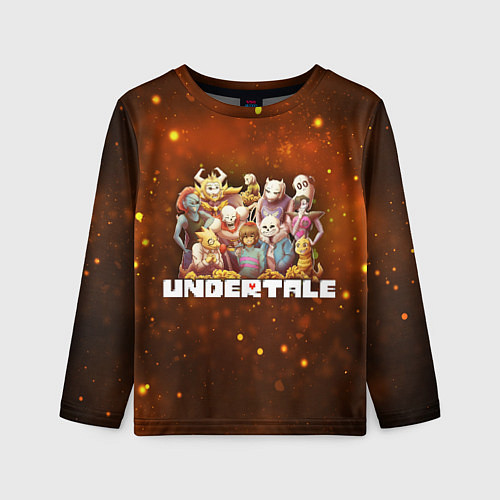 Детский лонгслив UNDERTALE / 3D-принт – фото 1