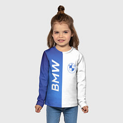 Лонгслив детский BMW, цвет: 3D-принт — фото 2