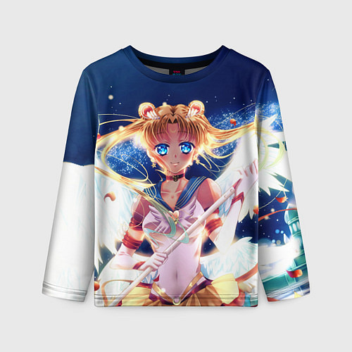 Детский лонгслив SAILOR MOON / 3D-принт – фото 1
