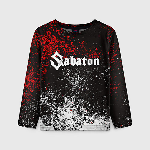 Детский лонгслив SABATON / 3D-принт – фото 1