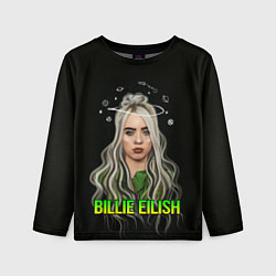 Лонгслив детский BILLIE EILISH, цвет: 3D-принт