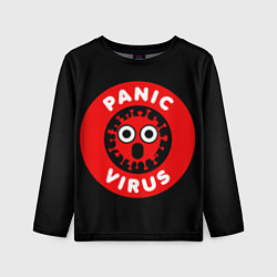 Детский лонгслив Panic Virus