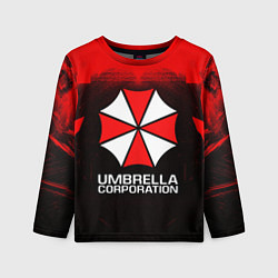 Лонгслив детский UMBRELLA CORP, цвет: 3D-принт