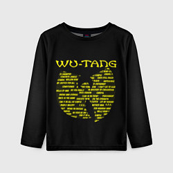 Лонгслив детский WU-TANG CLAN, цвет: 3D-принт