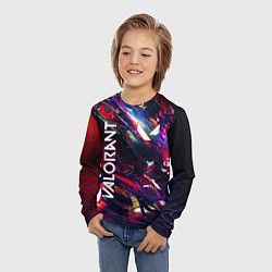 Лонгслив детский VALORANT, цвет: 3D-принт — фото 2