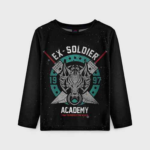 Детский лонгслив Final Fantasy / 3D-принт – фото 1