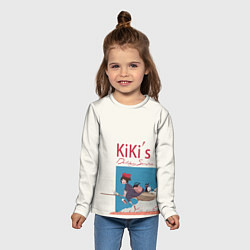 Лонгслив детский Kiki’s Delivery Service, цвет: 3D-принт — фото 2